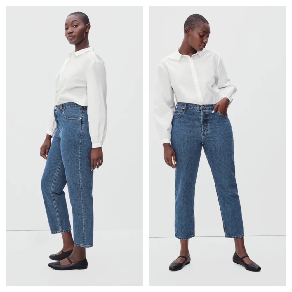 Everlane The Curvy 90s Cheeky Straight Jean